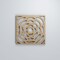 Ekena Millwork Extra Small Edinburg Decorative Fretwork Wood Wall Panels, Hickory, 7 3/8"W x 7 3/8"H x 3/8"T WALW08X08X0375EBGHI - alternate 5